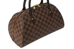 極美品 LOUIS VUITTON ルイヴィトン リベラMM ハンドバッグ N41434 ダミエ キャンバス レザー ゴールド金具 中古 4c070208