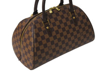 画像をギャラリービューアに読み込む, 極美品 LOUIS VUITTON ルイヴィトン リベラMM ハンドバッグ N41434 ダミエ キャンバス レザー ゴールド金具 中古 4c070208