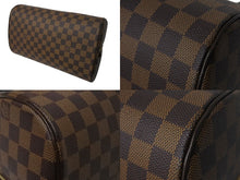画像をギャラリービューアに読み込む, 極美品 LOUIS VUITTON ルイヴィトン リベラMM ハンドバッグ N41434 ダミエ キャンバス レザー ゴールド金具 中古 4c070208