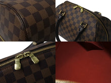 画像をギャラリービューアに読み込む, 極美品 LOUIS VUITTON ルイヴィトン リベラMM ハンドバッグ N41434 ダミエ キャンバス レザー ゴールド金具 中古 4c070208