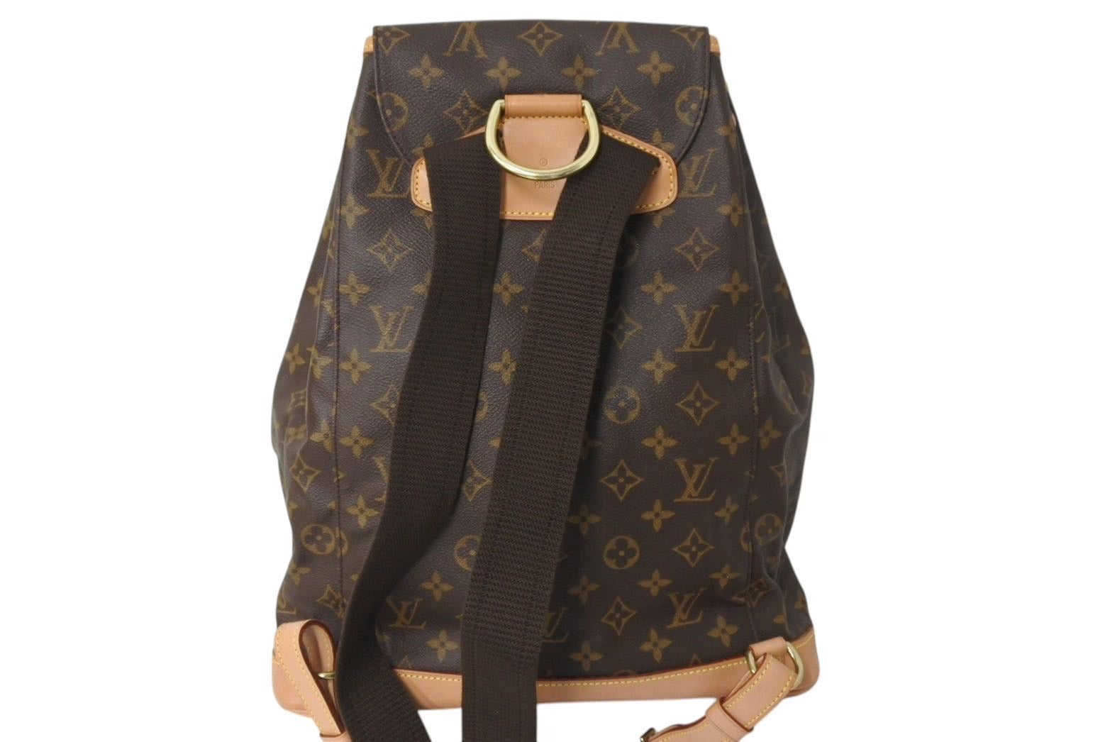 極美品 LOUIS VUITTON ルイヴィトン モンスリGM バックパック リュックサック モノグラム M51135 中古 4c070223 –  Casanova Vintage