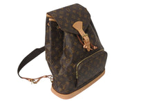 Load image into Gallery viewer, 極美品 LOUIS VUITTON ルイヴィトン モンスリGM バックパック リュックサック モノグラム M51135 中古 4c070223