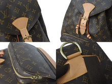 画像をギャラリービューアに読み込む, 極美品 LOUIS VUITTON ルイヴィトン モンスリGM バックパック リュックサック モノグラム M51135 中古 4c070223
