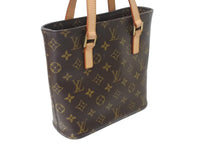 Load image into Gallery viewer, 極美品 LOUIS VUITTON ルイヴィトン ヴァヴァンPM ハンドバッグ M51172 モノグラム ブラウン PVC レザー 中古 4c070224