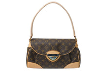 Load image into Gallery viewer, 新品同様 LOUIS VUITTON ルイヴィトン モノグラム ビバリーMM ショルダーバッグ M40121 モノグラム ゴールド金具 美品 中古 4c070236