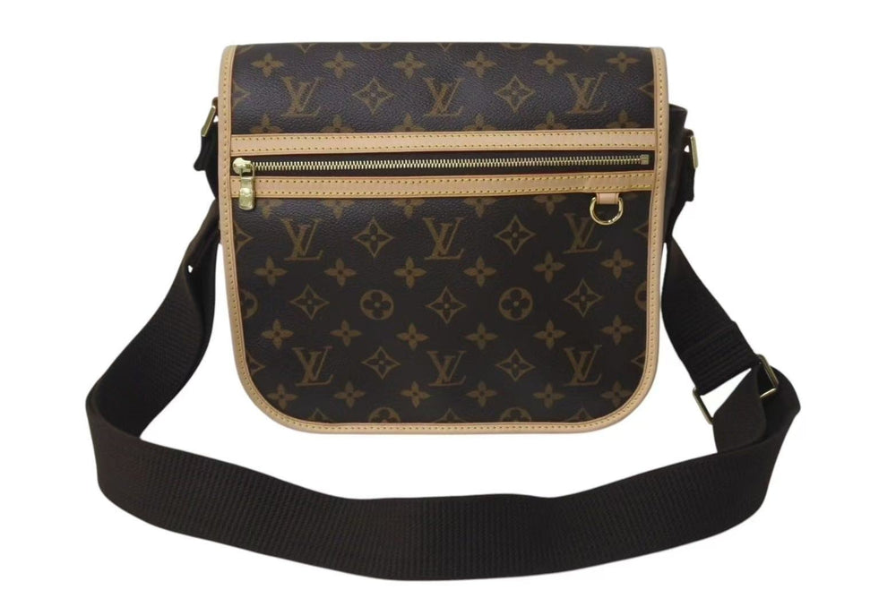 新品同様 LOUIS VUITTON ルイヴィトン メッセンジャー ボスフォールPM ショルダーバッグ モノグラム M40106 ゴールド金具 中古 4c070237