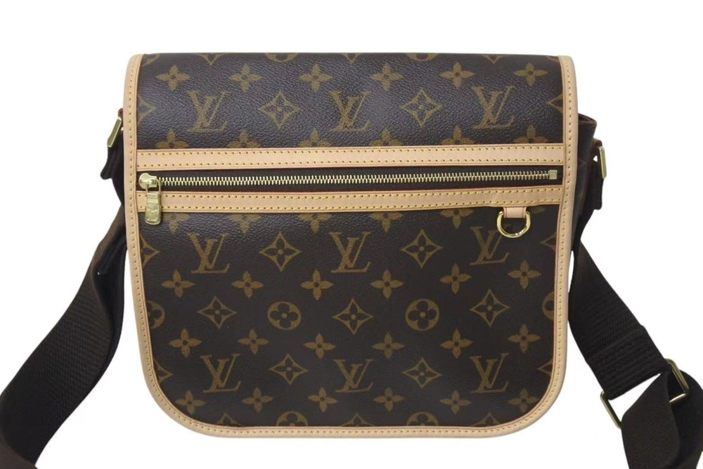 新品同様 LOUIS VUITTON ルイヴィトン メッセンジャー ボスフォールPM ショルダーバッグ モノグラム M40106 ゴールド金具 中古 4c070237