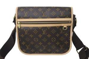 新品同様 LOUIS VUITTON ルイヴィトン メッセンジャー ボスフォールPM ショルダーバッグ モノグラム M40106 ゴールド金具 中古 4c070237