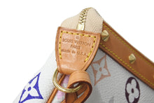 Load image into Gallery viewer, LOUIS VUITTON ルイヴィトン モノグラム マルチカラー ポシェット アクセソワール アクセサリーポーチ M92649 村上隆 ホワイト 美品 中古 4c070239