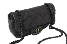 画像をギャラリービューアに読み込む, 極美品 CHANEL シャネル ミニチェーンショルダーバッグ ココマーク SS 2010 14番台 ラムスキン グレー ガンメタ金具 中古 4c070240