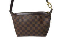 画像をギャラリービューアに読み込む, LOUIS VUITTON ルイヴィトン ショルダーバッグ N51996 ダミエ エベヌ イロヴォPM PVC レザー ブラウン 美品 中古 4c070248