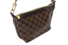 画像をギャラリービューアに読み込む, LOUIS VUITTON ルイヴィトン ショルダーバッグ N51996 ダミエ エベヌ イロヴォPM PVC レザー ブラウン 美品 中古 4c070248