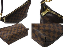 画像をギャラリービューアに読み込む, LOUIS VUITTON ルイヴィトン ショルダーバッグ N51996 ダミエ エベヌ イロヴォPM PVC レザー ブラウン 美品 中古 4c070248