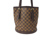 Load image into Gallery viewer, LOUIS VUITTON ルイヴィトン ハンドバッグ マレ バケツバッグ M42240 ダミエ ブラウン 中古 4c070250