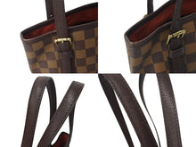 Load image into Gallery viewer, LOUIS VUITTON ルイヴィトン ハンドバッグ マレ バケツバッグ M42240 ダミエ ブラウン 中古 4c070250