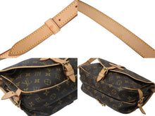 画像をギャラリービューアに読み込む, 極美品 LOUIS VUITTON ルイヴィトン ソミュール30 ショルダーバッグ ブラウン モノグラム ロゴ 斜めがけ M42256 中古 4c070255