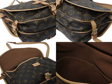 画像をギャラリービューアに読み込む, 極美品 LOUIS VUITTON ルイヴィトン ソミュール30 ショルダーバッグ ブラウン モノグラム ロゴ 斜めがけ M42256 中古 4c070255