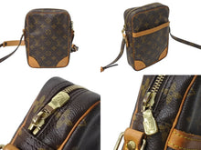 画像をギャラリービューアに読み込む, LOUIS VUITTON ルイヴィトン モノグラム ダヌーブ ショルダーバッグ M45266 ゴールド金具 ロゴ 良品 中古 4c070259