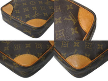 画像をギャラリービューアに読み込む, LOUIS VUITTON ルイヴィトン モノグラム ダヌーブ ショルダーバッグ M45266 ゴールド金具 ロゴ 良品 中古 4c070259