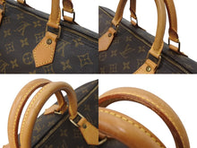 画像をギャラリービューアに読み込む, LOUIS VUITTON ルイヴィトン スピーディ40 ハンドバッグ M41522 モノグラム PVCコーティング ブラウン 美品 中古 4c070262