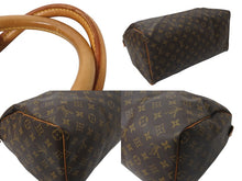 画像をギャラリービューアに読み込む, LOUIS VUITTON ルイヴィトン スピーディ40 ハンドバッグ M41522 モノグラム PVCコーティング ブラウン 美品 中古 4c070262