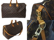 画像をギャラリービューアに読み込む, LOUI SVUITTON ルイヴィトン スピーディバンドリエール40 ハンドバッグ 2WAY M41110 モノグラム 中古 美品 4c070263