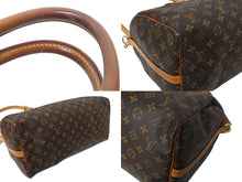 画像をギャラリービューアに読み込む, LOUI SVUITTON ルイヴィトン スピーディバンドリエール40 ハンドバッグ 2WAY M41110 モノグラム 中古 美品 4c070263