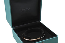 Load image into Gallery viewer, 極美品 TIFFANY&amp;Co. ティファニー ロック バングル 内径27cm K18YG K18WG パヴェダイヤモンド 1.51ct Au750刻印 中古 4c070265