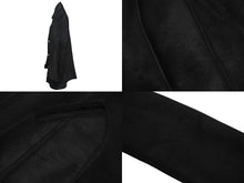 画像をギャラリービューアに読み込む, CHROME HEARTS クロムハーツ RNCH SHRLNG VJ ムートンコート サイズM ラムレザー クロスボールボタン シルバー925 美品 中古 4c070272