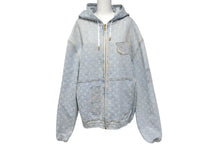 Load image into Gallery viewer, LOUIS VUITTON ルイヴィトン × NBA コラボ ジップスルーフーディ ブルゾン ジャケット 54 パーカー RM212 UZD HLA01W 美品 中古 4c070283