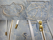 Load image into Gallery viewer, LOUIS VUITTON ルイヴィトン × NBA コラボ ジップスルーフーディ ブルゾン ジャケット 54 パーカー RM212 UZD HLA01W 美品 中古 4c070283