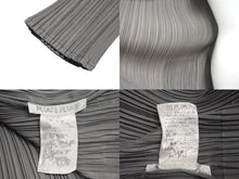画像をギャラリービューアに読み込む, 極美品 PLEATS PLEASE ISSEY MIYAKE プリーツプリーズ イッセイミヤケ ワンピース PP04-JH617 グレー サイズ3 中古 4c070285