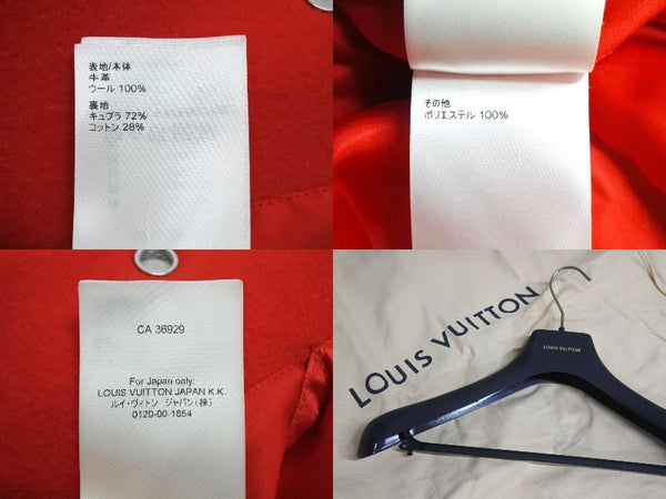 LOUIS VUITTON Stadium Jean RM231H Size 50 Psychedelic Flower 23SS Yayoi Kusama Collaboration Wool Cowhide Good Condition Used 4c070286