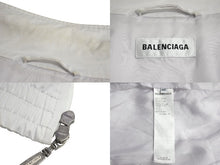 画像をギャラリービューアに読み込む, BALENCIAGA バレンシアガ ロゴ刺繍 オーバーサイズブルゾン ジャケット 707016 ン ロゴ サイズXXS 美品 中古 4c070287