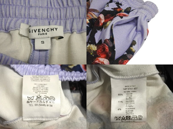 Very good condition GIVENCHY Shorts Purple Multicolor Nylon Rayon Size S Used 4c070298