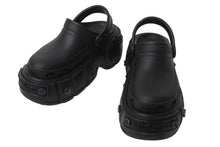 Load image into Gallery viewer, BALENCIAGA バレンシアガ HARDCROCS ミュール ハードクロックス サンダル ブラック 687397 美品 中古 4c070303