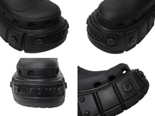 Load image into Gallery viewer, BALENCIAGA バレンシアガ HARDCROCS ミュール ハードクロックス サンダル ブラック 687397 美品 中古 4c070303