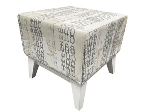 NUMBER(N)INE Modern Age CUT UP Print Chair Not for Sale Rare 2002 Limited to 72 Archive Furniture Good Used 4c070310