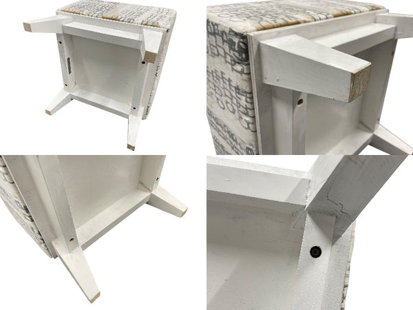 NUMBER(N)INE Modern Age CUT UP Print Chair Not for Sale Rare 2002 Limited to 72 Archive Furniture Good Used 4c070310