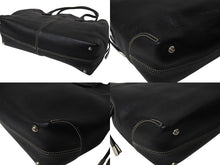 Load image into Gallery viewer, TOD'S トッズ Dバッグ ハンドバッグ トートバッグ ロゴ刻印 イタリア製 レザー ブラック 美品 中古 4c070319