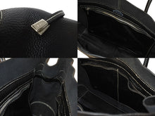 Load image into Gallery viewer, TOD'S トッズ Dバッグ ハンドバッグ トートバッグ ロゴ刻印 イタリア製 レザー ブラック 美品 中古 4c070319