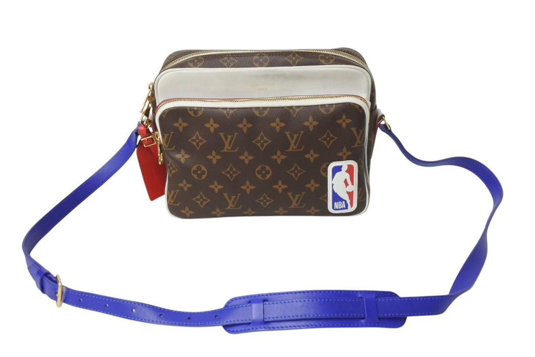 LOUIS VUITTON x NBA ルイヴィトン モノグラム M45584 ナイルメッセンジャーPM ショルダーバッグ 良品 中古 4c070321