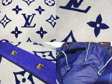 画像をギャラリービューアに読み込む, LOUIS VUITTON ルイヴィトン エポンジュ トートバッグ N92097 2004年 クルーズコレクション パイル キャンバス 美品 中古 4c070323