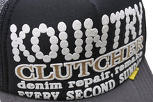 Load image into Gallery viewer, 新品未使用 KAPITAL キャピタル パールクラッチャーDtトラックCAP 帽子 グレー ブラック EK1377XHB 中古 4c070328