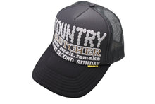 Load image into Gallery viewer, 新品未使用 KAPITAL キャピタル パールクラッチャーDtトラックCAP 帽子 グレー ブラック EK1377XHB 中古 4c070330