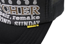 Load image into Gallery viewer, 新品未使用 KAPITAL キャピタル パールクラッチャーDtトラックCAP 帽子 グレー ブラック EK1377XHB 中古 4c070330