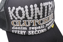 Load image into Gallery viewer, 新品未使用 KAPITAL キャピタル パールクラッチャーDtトラックCAP 帽子 グレー ブラック EK1377XHB 中古 4c070330