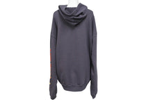 Load image into Gallery viewer, KAPITAL キャピタル スウェット フーディ プリント グレー ブラック K2410LC100 サイズ5 中古 美品 4c070331