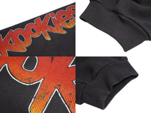 Load image into Gallery viewer, KAPITAL キャピタル スウェット フーディ プリント グレー ブラック K2410LC100 サイズ5 中古 美品 4c070331