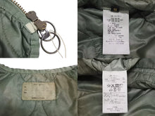 Load image into Gallery viewer, 新品未使用 KAPITAL キャピタル キルティング ムラ染め ライニングクロップ ドボレロ カーキ ナイロン ダウン 4c070335